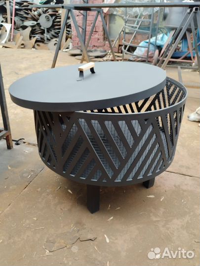 Костровая чаша, Очаг для костра Плетение