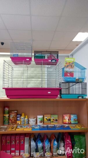 Клетки для грызунов и птиц новые