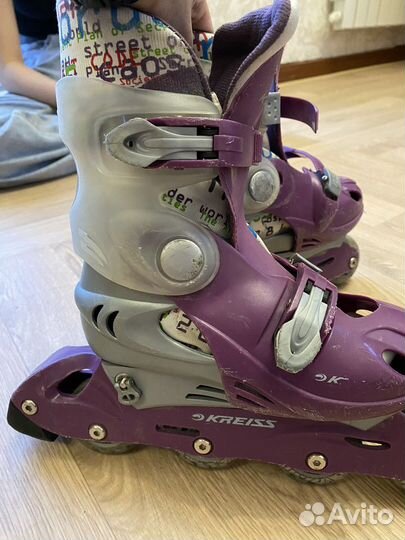 Роликовые коньки раздвижные