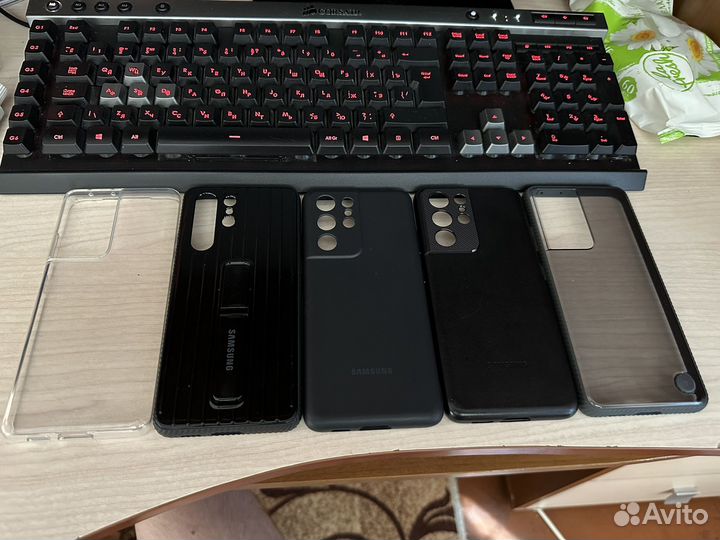 Оригинальные чехлы на Samsung S21 Ultra