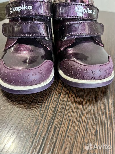 Ботинки на девочку 22 размер