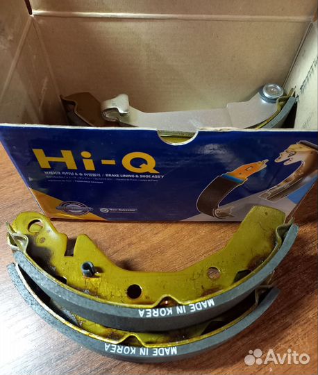 Тормозные колодки на daewoo matiz задние