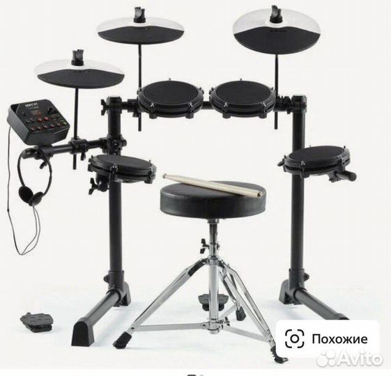 Электронная барабанная установка alesis debut kid