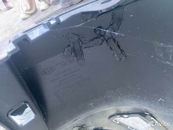 Задний бампер kia ceed CD универсал