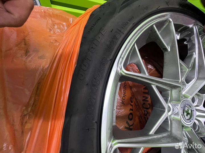 Колеса BMW F10/F07/F01 R19 разноширокие