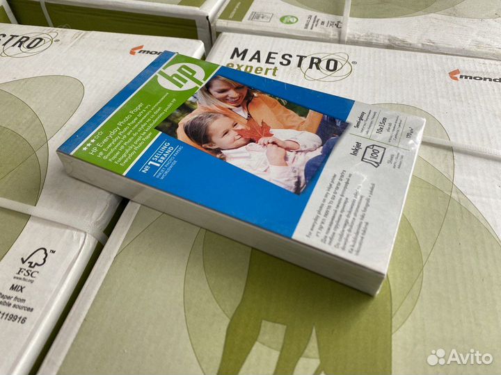 Q5441HF, полуглянец HP 10х15,170г/м, 100л.германия