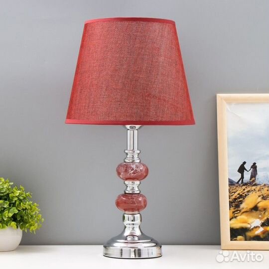 Лампа настольная 'Брауни' 1хЕ27 40Вт 25х25х46 см