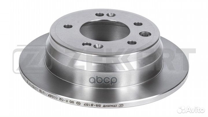 Диск тормозной Hyundai i30 I, II 07, ix35 10-;