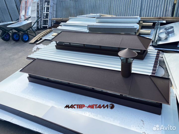 Колпак на дымоход. Зонт на крышу. дымник на заказ