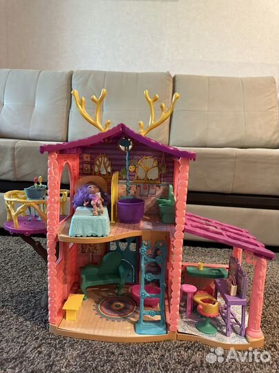 Домик enchantimals с мебелью и куклой