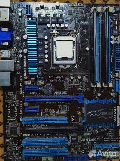 Asus P8H77-V / I5 3450 / Corsair XMS DDR3 (2 X 4)