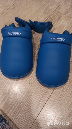 Защита голени и стопы для каратэ