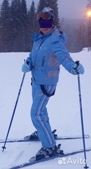 Зимний горнолыжный костюм женский 46