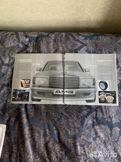 Рекламный каталог mercedes amg