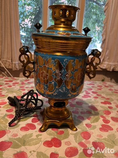 Самовар электрический хохлома