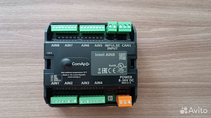 Модуль расширения (аналоговые входы) Comap I-AIN8