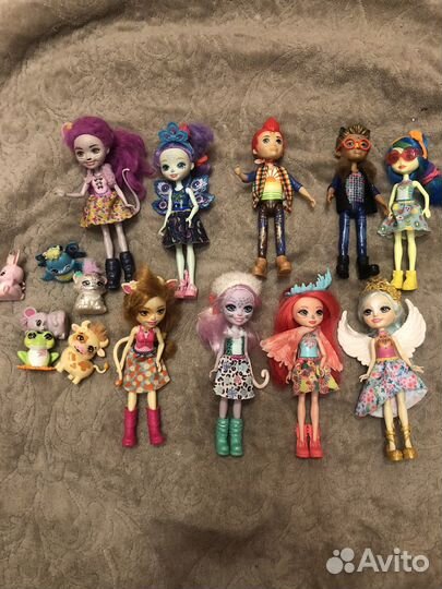 Куклы Enchantimals (энчантималс)