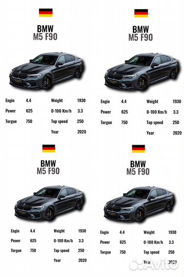 Постер на стену BMW