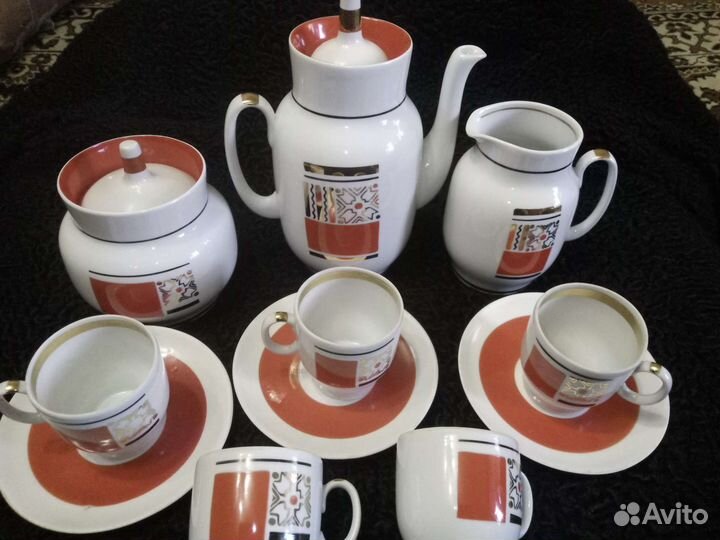 Сервизы кофейные СССР
