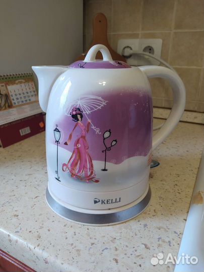 Чайник керамический электр. kelli-1436 (Австрия)