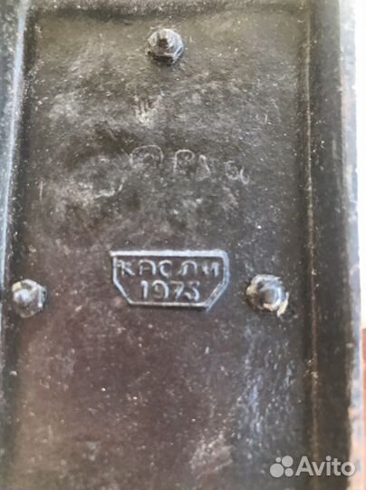 Царь пушка Касли 1975 г чугунная