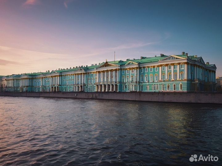 Горящий Санкт-Петербург