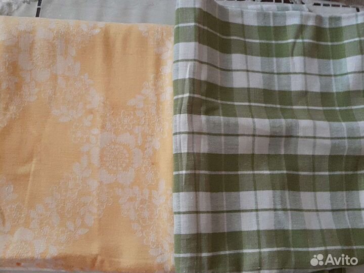 Скатерти из льна СССР