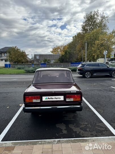 ВАЗ 2107 1.6 МТ, 2007, 90 000 км