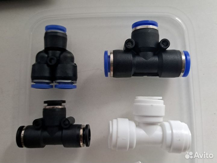 Тройники и соединители быстросъемные