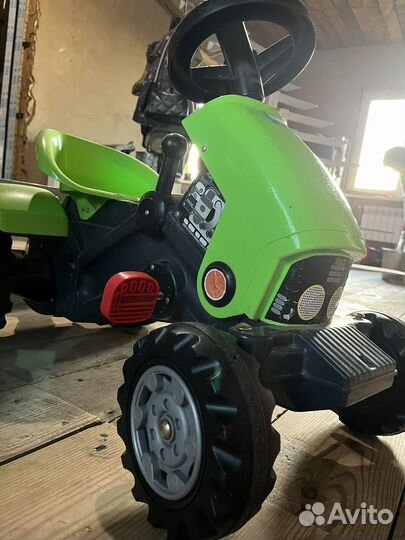 Трактор Полесье + телега (с педелями)