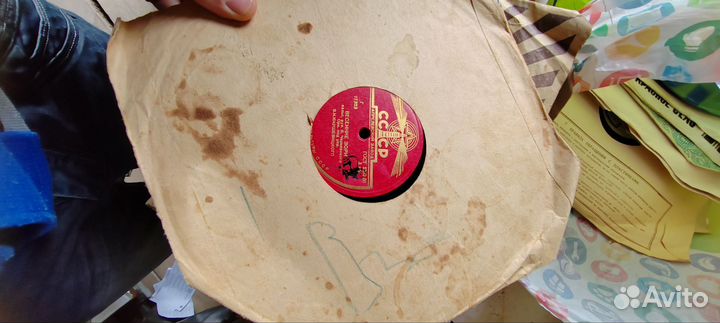 Пластинки для патефона