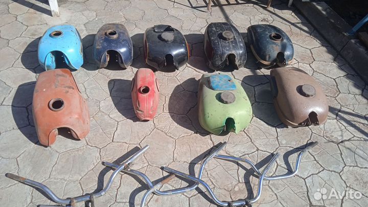 Бак седенье на мотоцикл Днепр урал