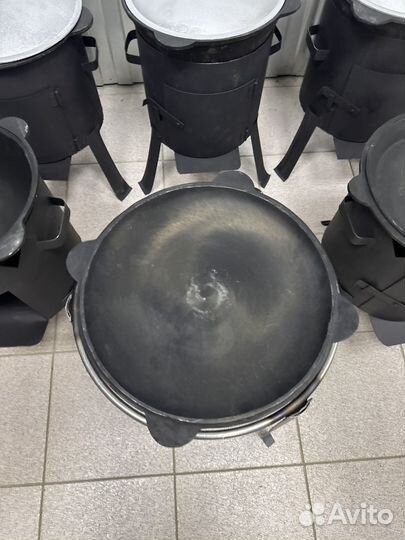 Чугунный садж на 22 литра