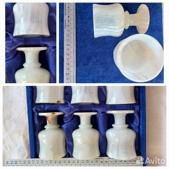 Набор бокалов из оникса