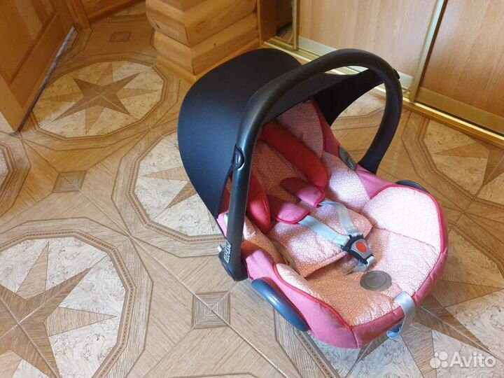 Автокресло люлька maxi cosi с базой isofix