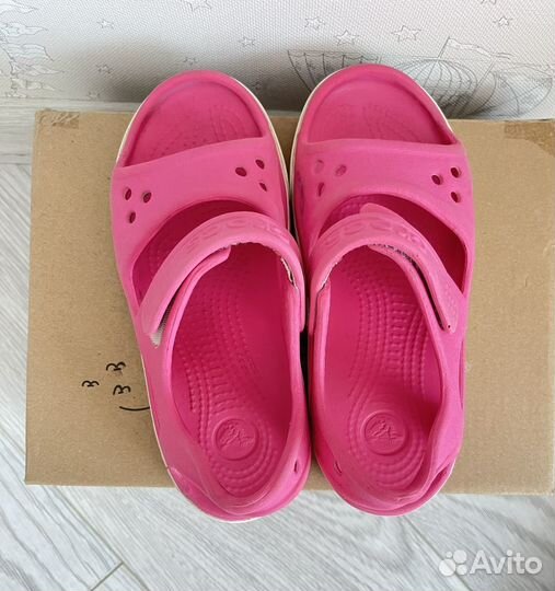 Сандалии для девочки Crocs c12