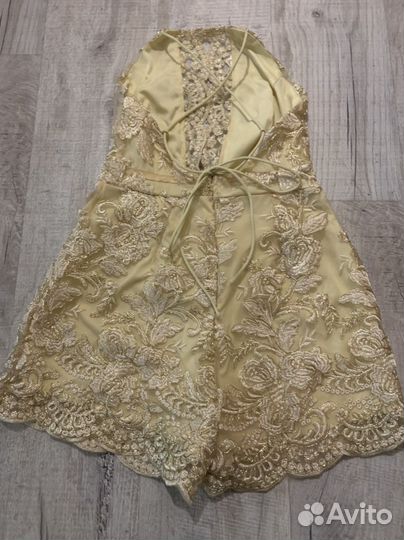 Комбинезон кружевной