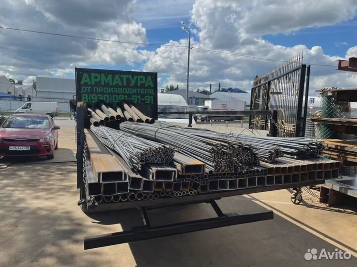 Труба профильная 140х100х4 мм. Код: 7047 / 890