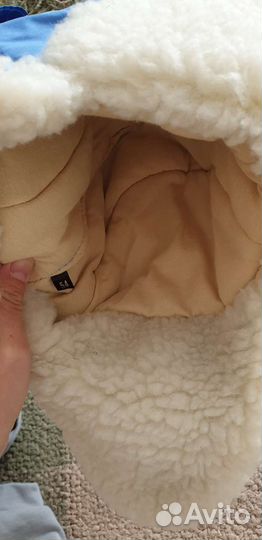 Шапка ушанка детская