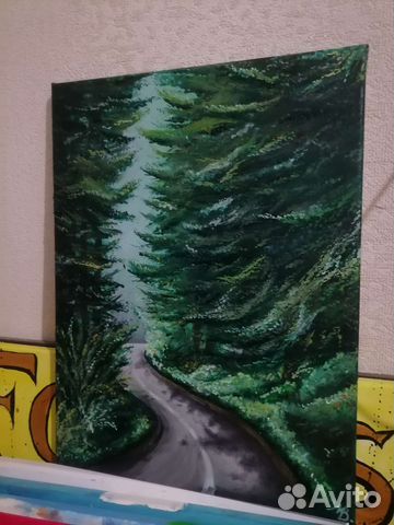 Картина маслом пейзаж 