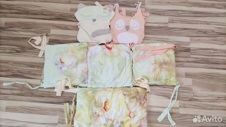 Бортики в кроватку