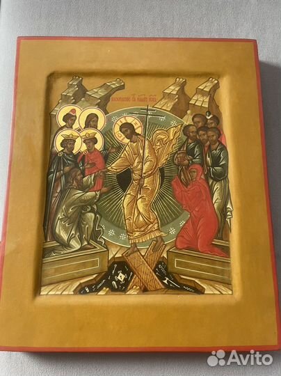 Икона рукописная 42*35