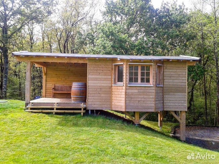 Пристройка веранд террасы хозблоки