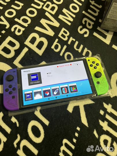 Nintendo switch Oled splatoon 3 512Gb нов чипован