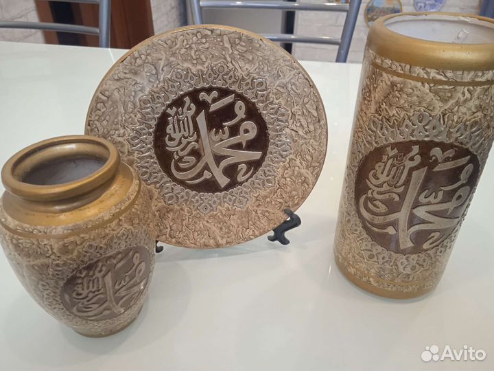 Набор декоративной керамической посуды