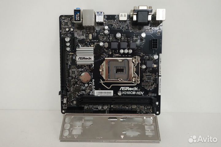 Материнская плата asrock H310CM-HDV