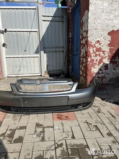 Бампер приора 1 цвет цинк