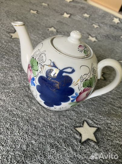 Заварочный чайник фарфор СССР