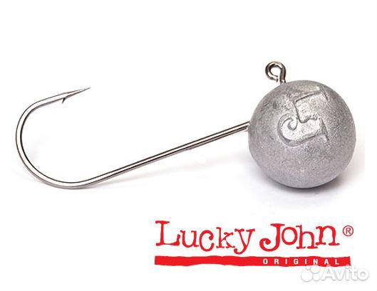 Джиг-головка 30гр. Кр.3/0 Round Head 