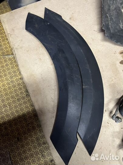 Накладки заднего бампера xray cross